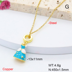 F6N301315baka-L002  Fashion Copper Necklace