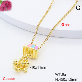F6N301316baka-L002  Fashion Copper Necklace