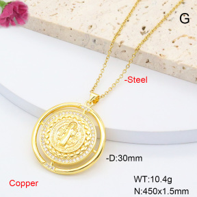F6N408375baka-L002  Fashion Copper Necklace