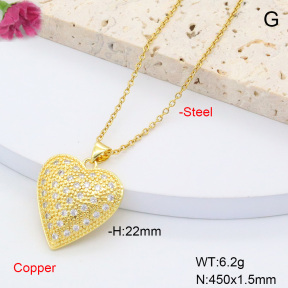 F6N408376aajl-L002  Fashion Copper Necklace