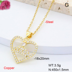 F6N408389aajl-L002  Fashion Copper Necklace