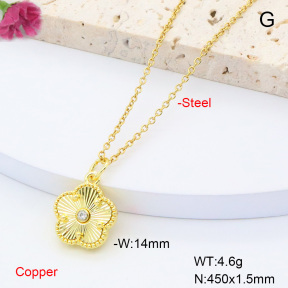 F6N408390aaij-L002  Fashion Copper Necklace