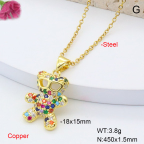 F6N408392aajl-L002  Fashion Copper Necklace