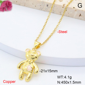 F6N408404vaia-L002  Fashion Copper Necklace