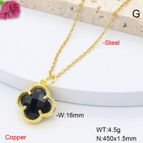 F6N408416vaia-L002  Fashion Copper Necklace