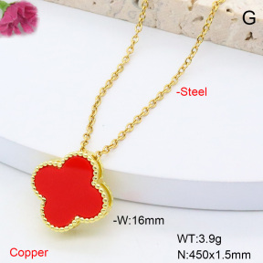 F6N408421vail-L002  Fashion Copper Necklace