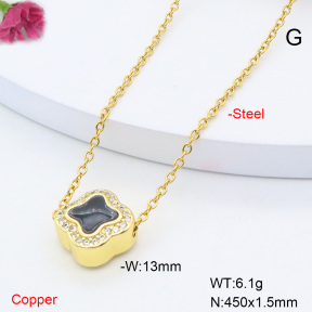 F6N408422aajl-L002  Fashion Copper Necklace
