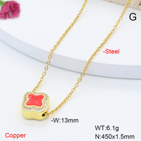 F6N408423aajl-L002  Fashion Copper Necklace