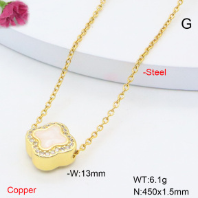 F6N408424aajl-L002  Fashion Copper Necklace