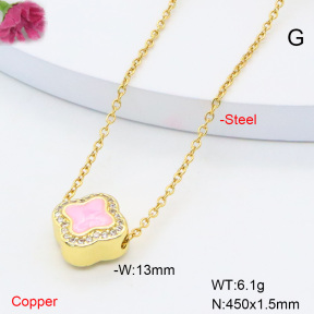 F6N408425aajl-L002  Fashion Copper Necklace