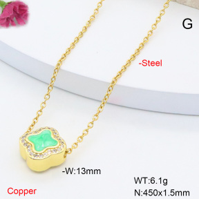 F6N408426aajl-L002  Fashion Copper Necklace