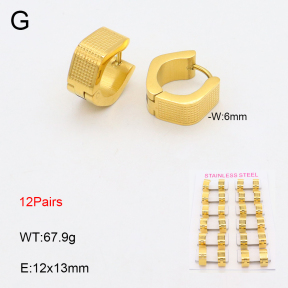 2E2005638alka-387  Stainless Steel Earrings