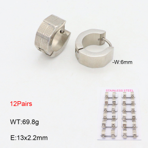 2E2005640akoa-387  Stainless Steel Earrings