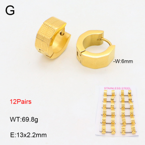 2E2005641alka-387  Stainless Steel Earrings