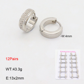 2E2005643akoa-387  Stainless Steel Earrings