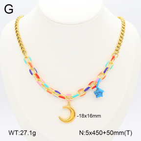 2N3002422aivb-656  Stainless Steel Necklace