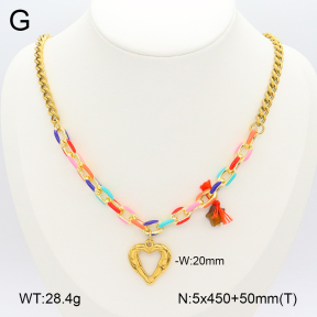 2N3002427aivb-656  Stainless Steel Necklace