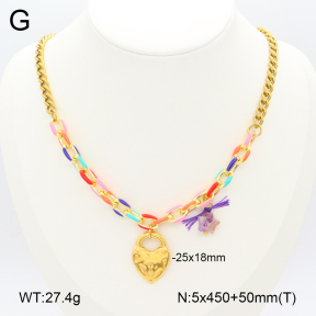 2N3002430aivb-656  Stainless Steel Necklace