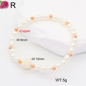 F2B301084bbov-J39  Fashion Copper Bracelet