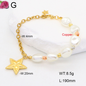 F2B301095vbpb-J39  Fashion Copper Bracelet