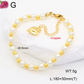 F2B301097vbpb-J39  Fashion Copper Bracelet
