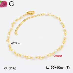 F2B301111vbll-J172  Fashion Copper Bracelet