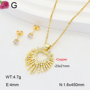 F2S005348bbov-J135  Fashion Copper Sets