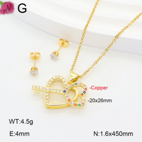 F2S005351bbov-J135  Fashion Copper Sets