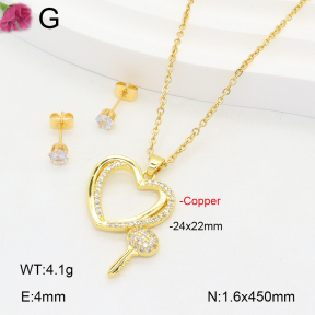 F2S005352bbov-J135  Fashion Copper Sets