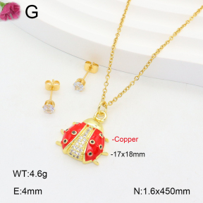 F2S005355bbov-J135  Fashion Copper Sets