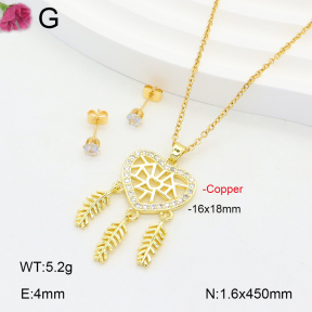 F2S005357bbov-J135  Fashion Copper Sets