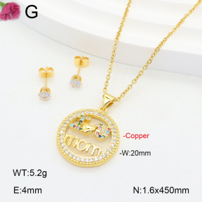 F2S005364bbov-J135  Fashion Copper Sets