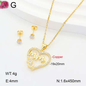 F2S005365bbov-J135  Fashion Copper Sets