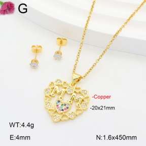 F2S005370bbov-J135  Fashion Copper Sets