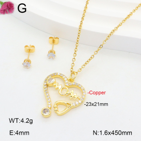 F2S005372bbov-J135  Fashion Copper Sets
