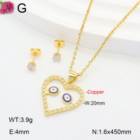 F2S005373bbov-J135  Fashion Copper Sets