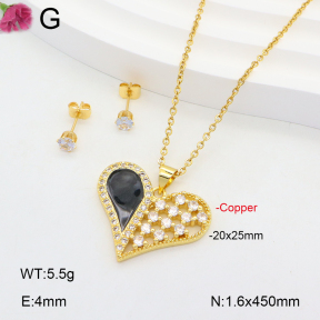 F2S005376bbov-J135  Fashion Copper Sets