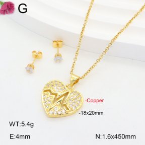F2S005387bbov-J135  Fashion Copper Sets