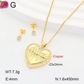 F2S005388bbov-J135  Fashion Copper Sets