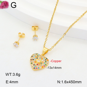 F2S005390bbov-J135  Fashion Copper Sets