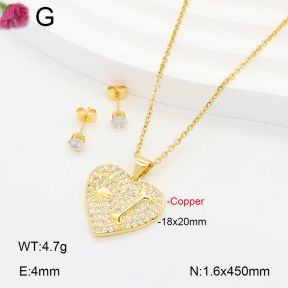 F2S005392bbov-J135  Fashion Copper Sets