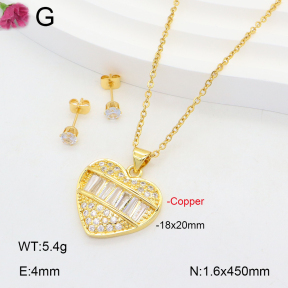 F2S005393bbov-J135  Fashion Copper Sets