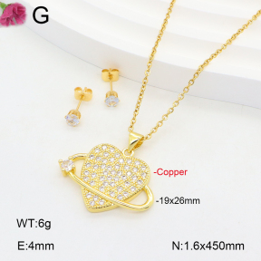 F2S005394bbov-J135  Fashion Copper Sets