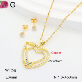 F2S005395bbov-J135  Fashion Copper Sets