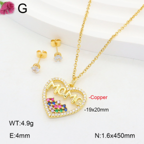 F2S005400bbov-J135  Fashion Copper Sets