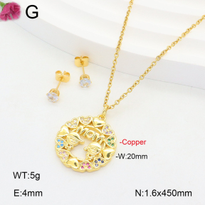 F2S005404bbov-J135  Fashion Copper Sets