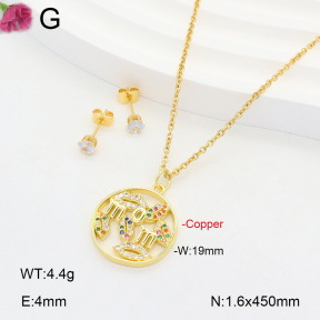 F2S005406bbov-J135  Fashion Copper Sets
