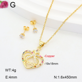 F2S005408bbov-J135  Fashion Copper Sets