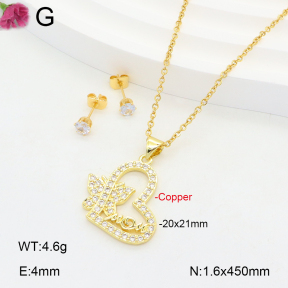 F2S005409bbov-J135  Fashion Copper Sets