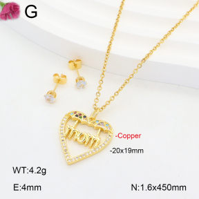 F2S005410bbov-J135  Fashion Copper Sets
